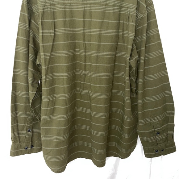 Men’s Carhartt Loose Fit Long Sleeve Plaid Shirt- Green Sz L NWT - Picture 4 of 8